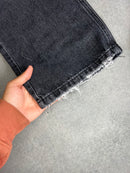 CALÇA BAGGY DESTROYED BALCK ORIGINAL PRESENCE - Tamanho 42.