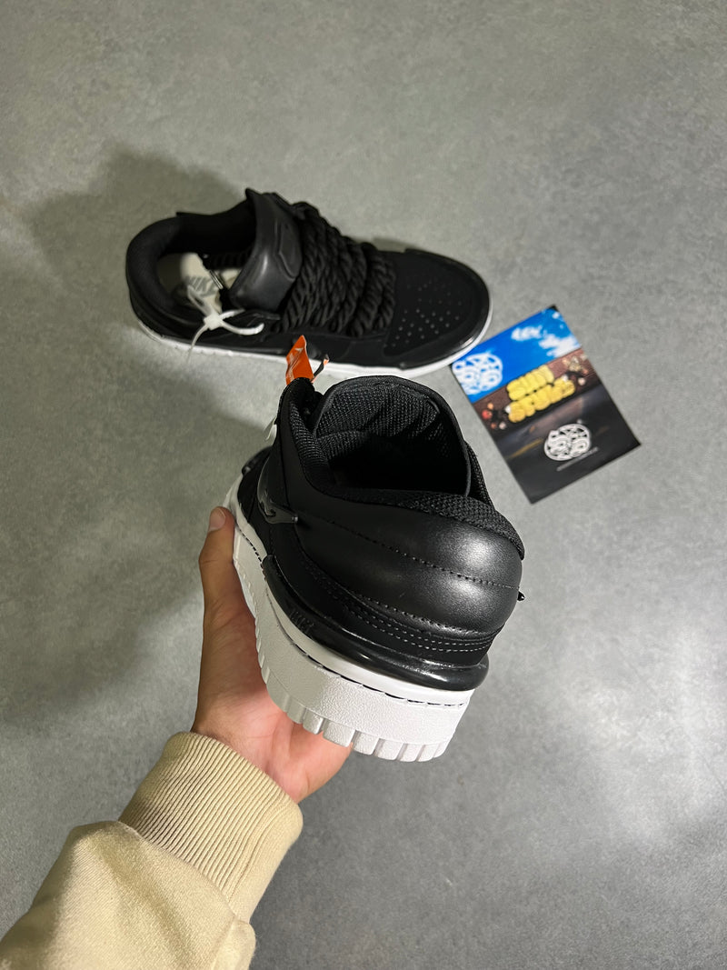 Dunk Low Pro “TWIST” Black - Tamanho 38. (ACOMPANHA +1 CADARÇO)