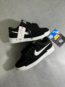 Dunk Low Pro “TWIST” B&W - Tamanhos 39/ 40/ 42. (ACOMPANHA +1 CADARÇO)