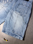 Bermudas Jeans Baggy Carpinteiro - Tamanho 40.