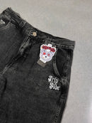 Bermudas Jeans Baggy - Tamanho 42.