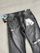 CALÇA BAGGY DESTROYED BALCK ORIGINAL PRESENCE - Tamanho 42.
